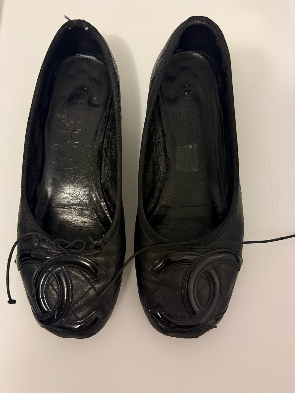 Chanel Cambon Flats Vintage